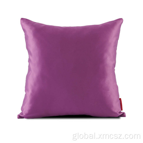 Mulberry Silk Pillow Case Solid Color Satin Silk Pillowcase Cushion Cover Supplier